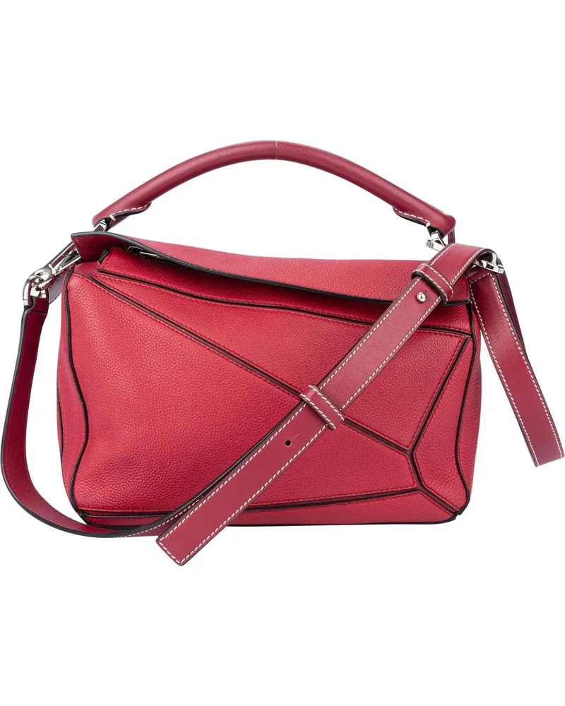 Loewe Crossbody Bags  Pink Leather Puzzle Handbag rosa Gold