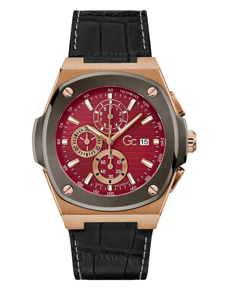 Gc Uhren Chronographenuhr  Coussin Shape pink Rosa