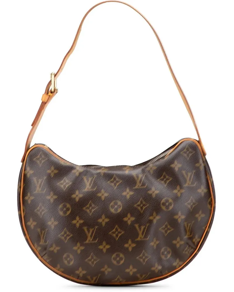 Louis Vuitton Hobo Bags Monogram Croissant MM braun Braun