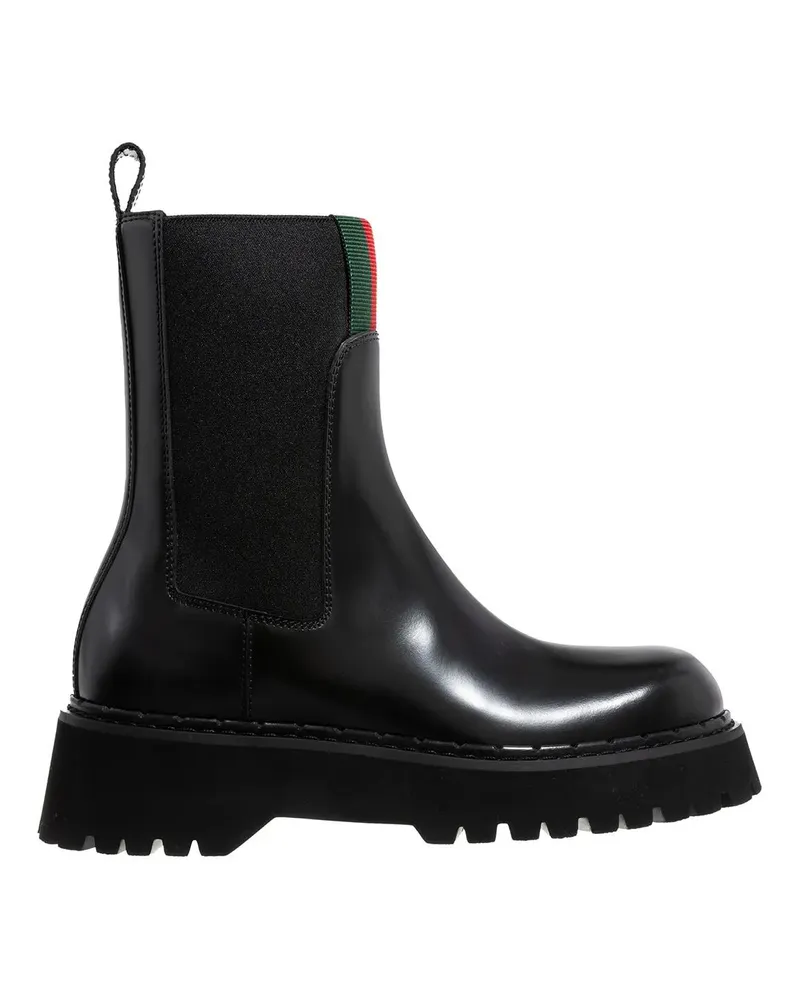 Gucci Stiefel Chelsea Bootie schwarz Schwarz