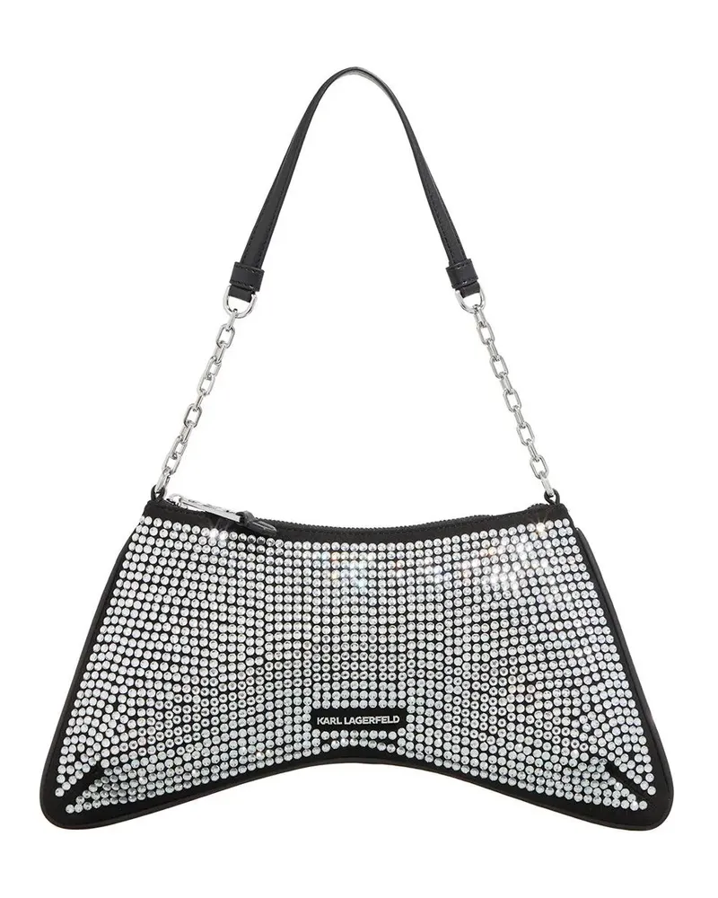 Karl Lagerfeld Pochettes K/Evening Shb 7Element Rhinest schwarz Schwarz