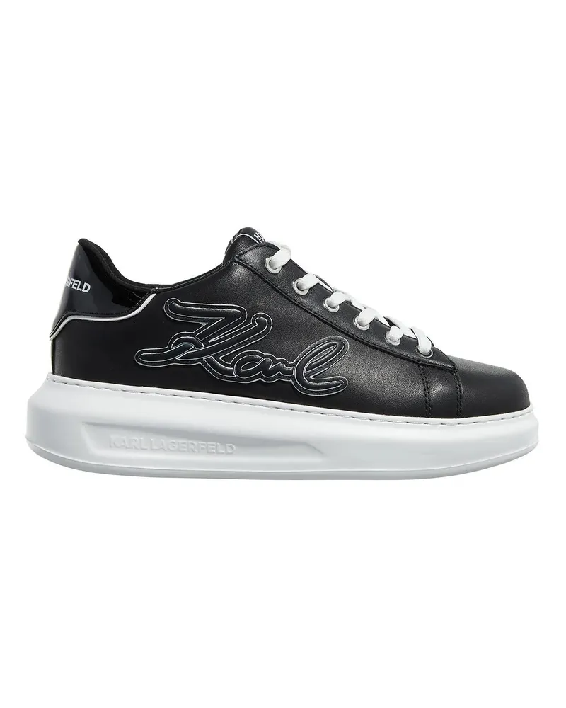 Karl Lagerfeld Low-Top Sneaker Kapri Signia Emboss Lo Lace schwarz Schwarz