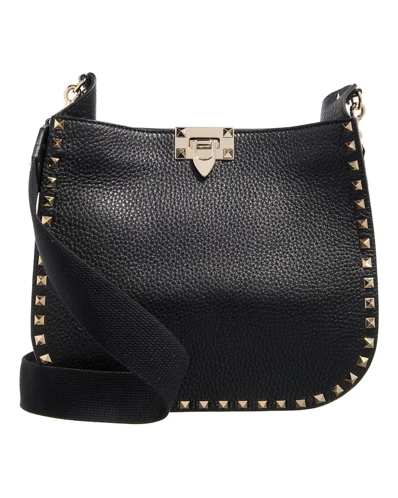 Valentino Garavani Crossbody Bags Rockstud Shoulder Bag schwarz Schwarz