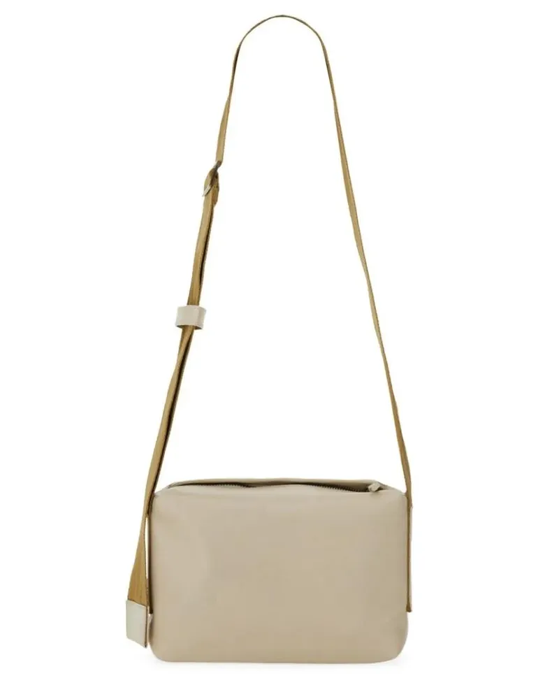 Uma Wang Hobo Bags Leather Shoulder Bag beige Beige