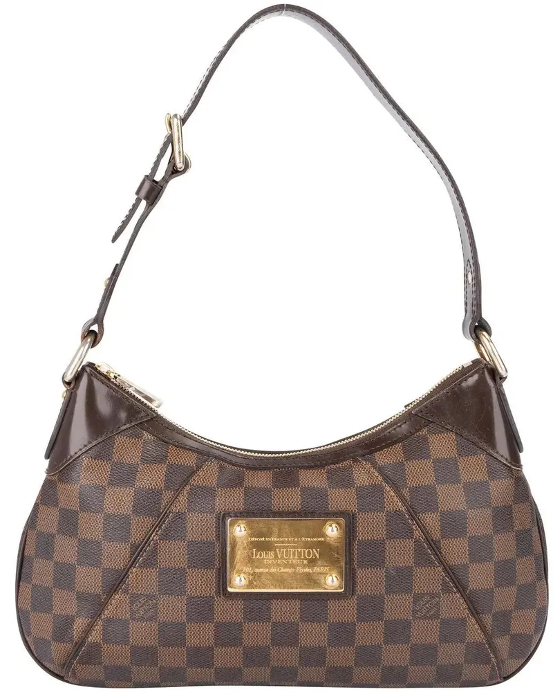 Louis Vuitton Crossbody Bags  Damier Ebene Monogram Thames PM Hand bunt Bunt