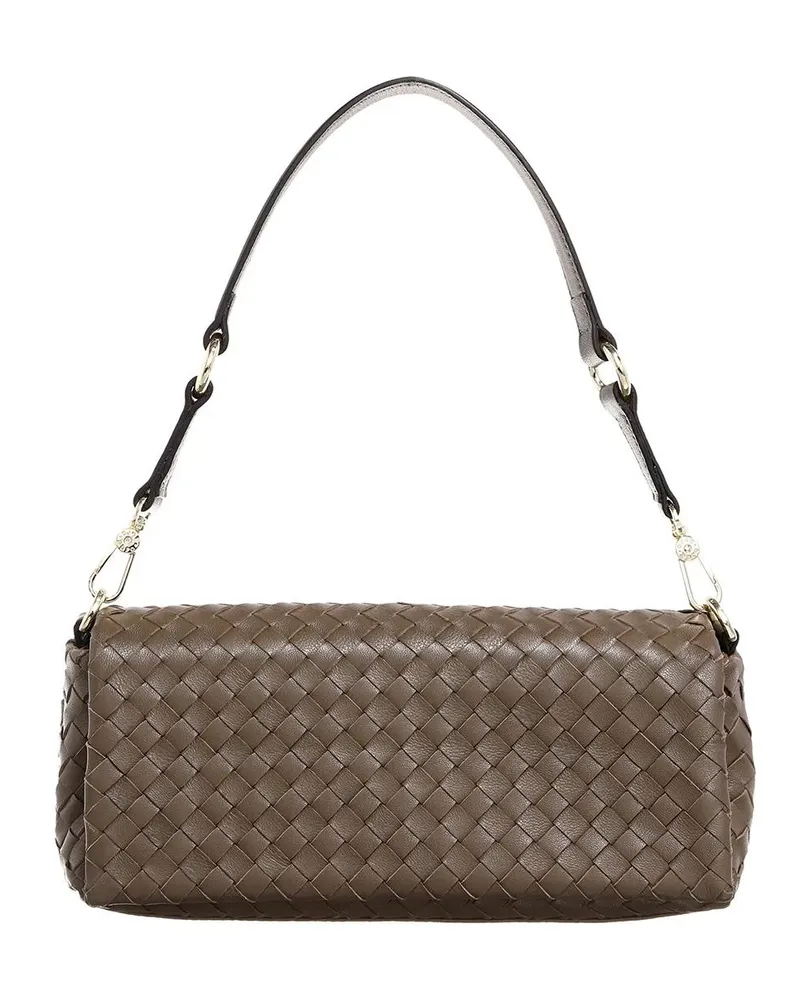 Abro Pochettes Schultertasche Mila/ Military grün Grün