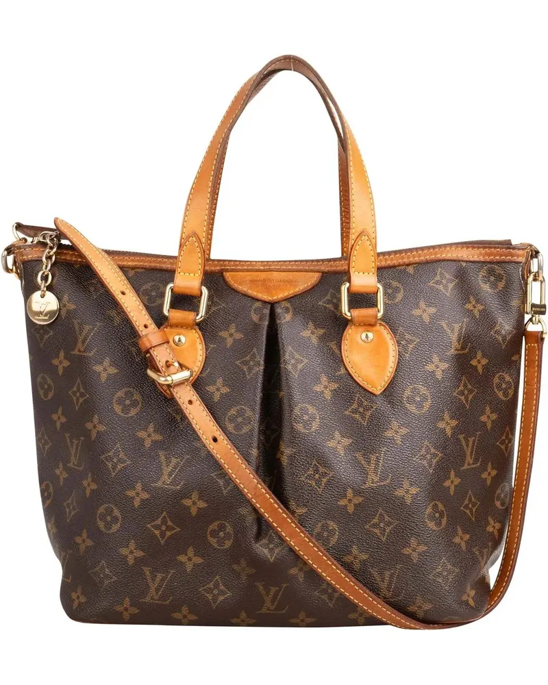 Louis Vuitton Crossbody Bags  Canvas Monogram Palermo PM Handbag braun Braun