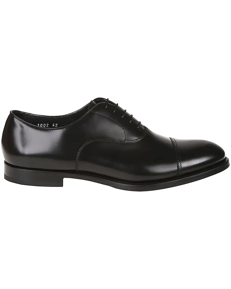 Doucal´s Cap Toe Oxfords Black schwarz Schwarz