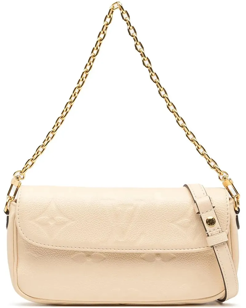 Louis Vuitton Hobo Bags Monogram Empreinte Giant Ivy Wallet on Chain braun Braun