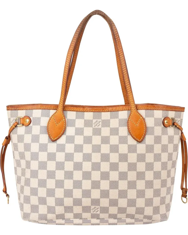 Louis Vuitton Crossbody Bags  Damier Azur Monogram Neverfull PM Ha braun Braun