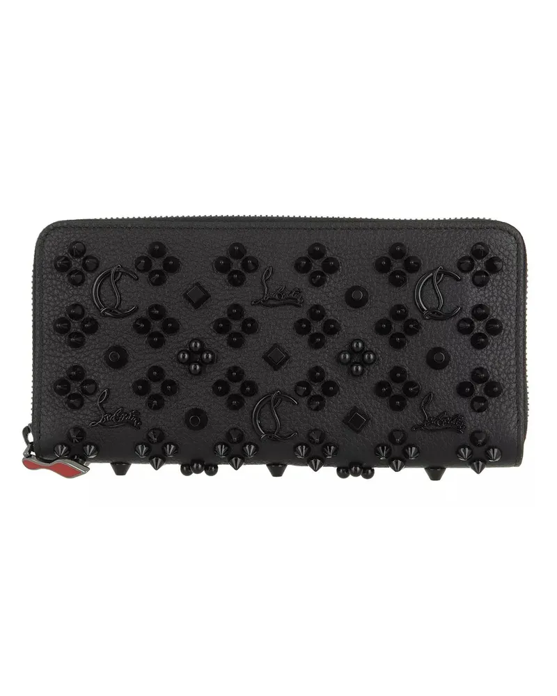 Christian Louboutin Portemonnaie Panettone Wallet Schwarz