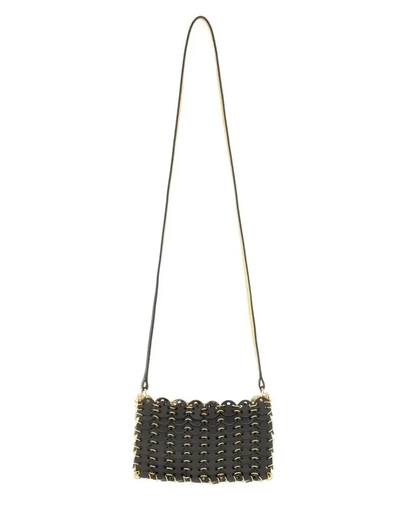 Paco Rabanne Hobo Bags 1969 Nano Flip Bag Shoulder Bag schwarz Schwarz