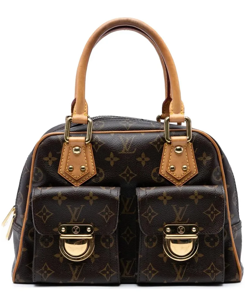 Louis Vuitton Crossbody Bags Monogram Manhattan PM braun Braun