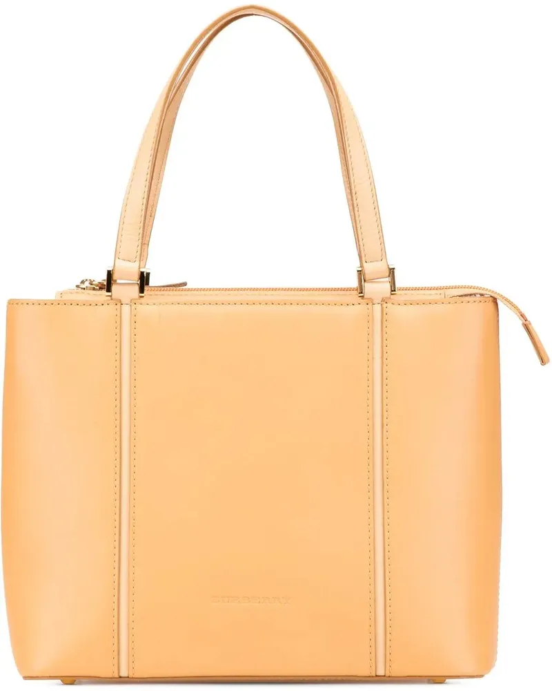 Burberry Shopper Leather Tote braun Braun