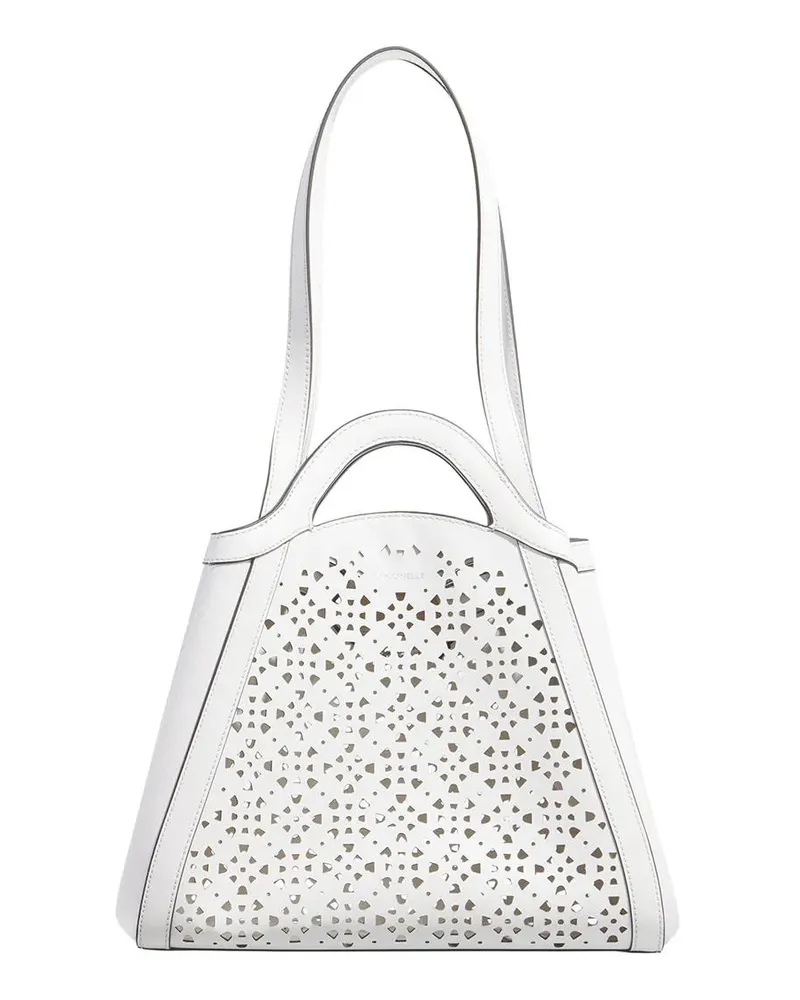 Coccinelle Shopper  Amalia Cow.Per. weiß Weiß