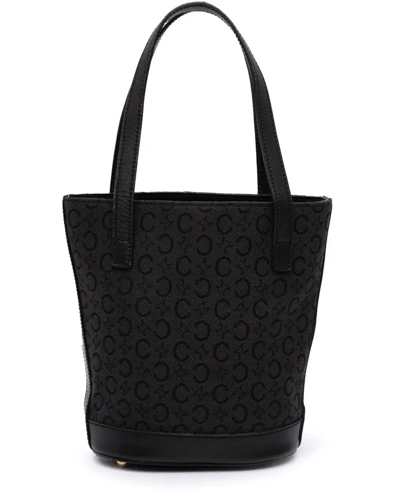 Celine Crossbody Bags C Macadam Canvas Handbag schwarz Schwarz
