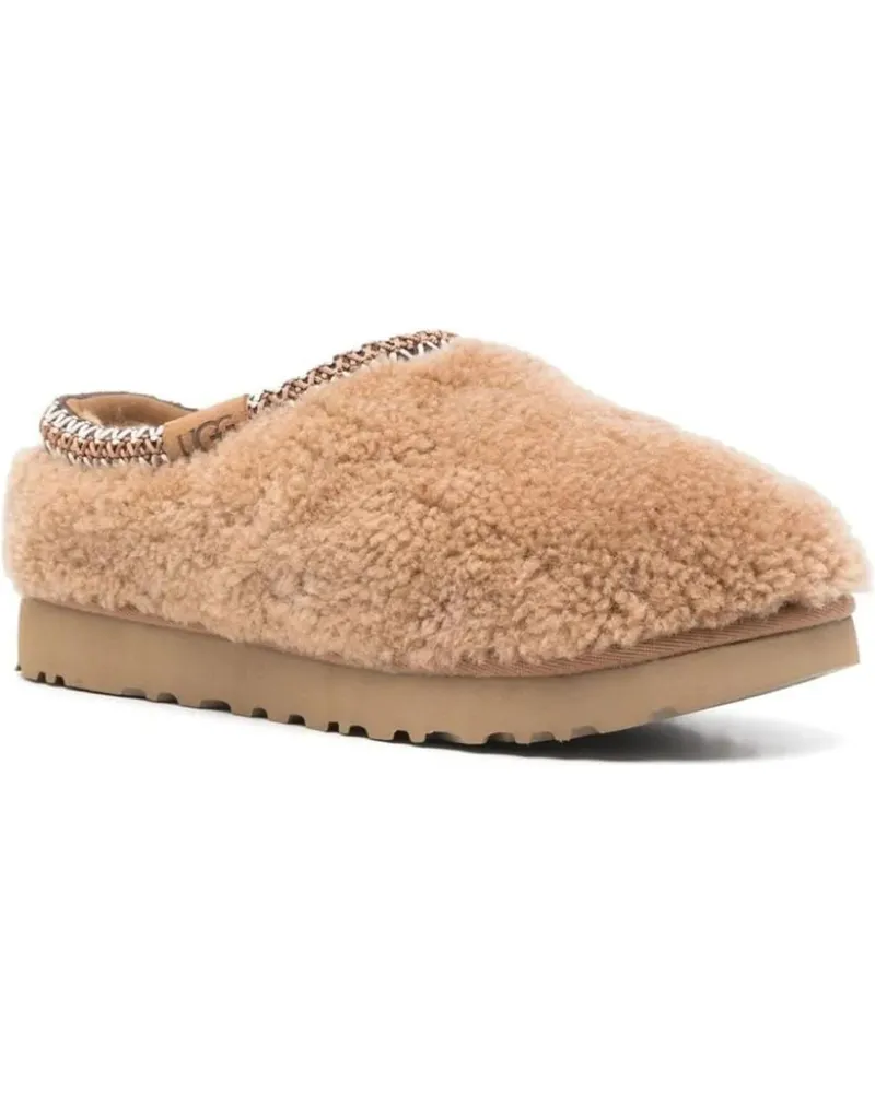 UGG Loafer Curly Textured Slip-On Shoes braun Braun