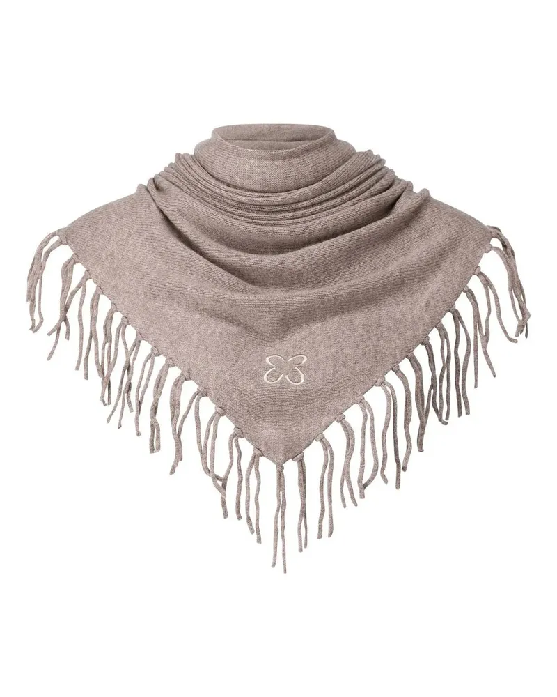 Codello Tücher & Schals Dreiecks-Schal aus Kaschmir grau Grau