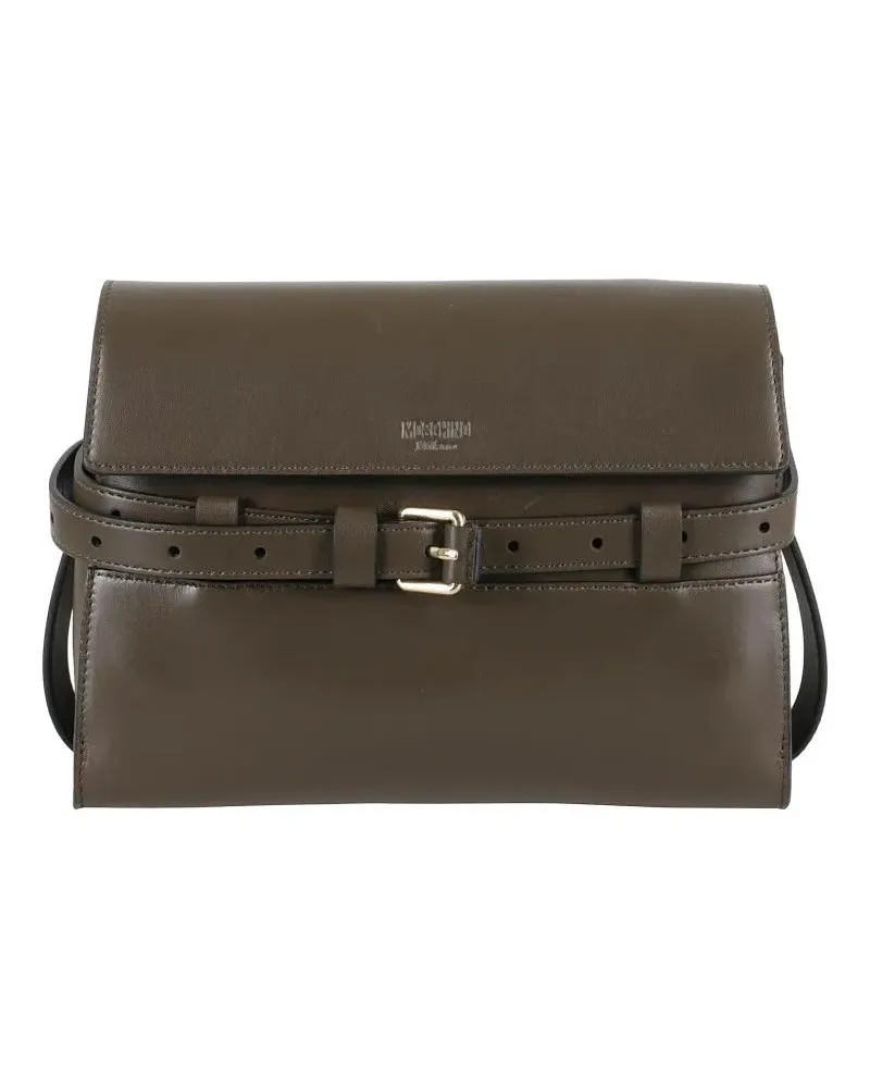 Moschino Hobo Bags Nappa Forest Bag grün Grün