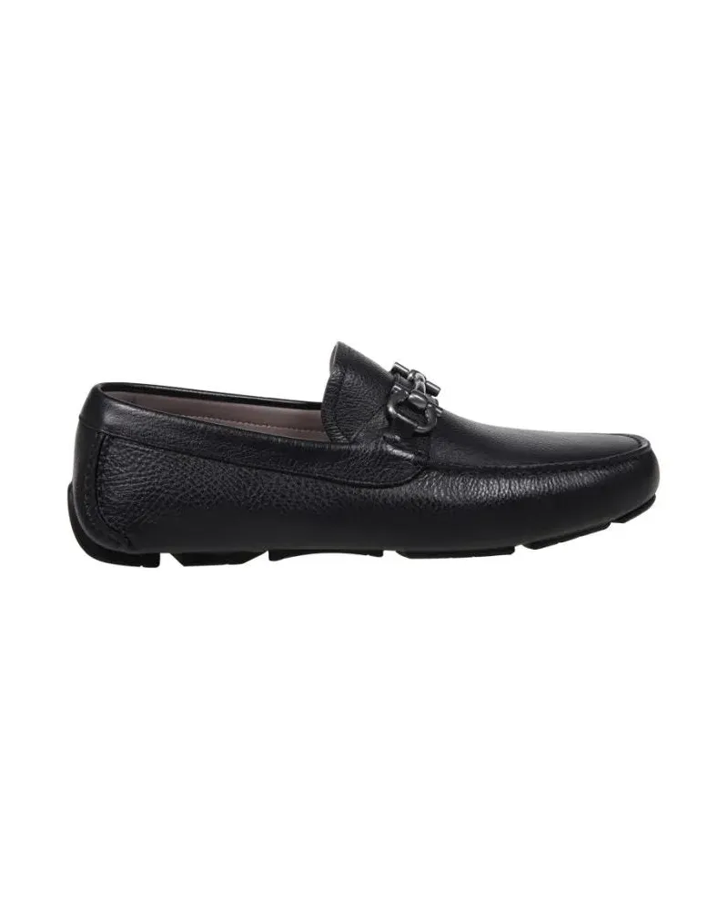 Ferragamo Loafer Parigi New Driver schwarz Schwarz