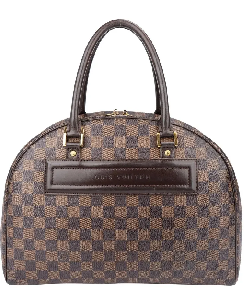 Louis Vuitton Crossbody Bags  Damier Ebene Monogram Nolita Handbag braun Braun