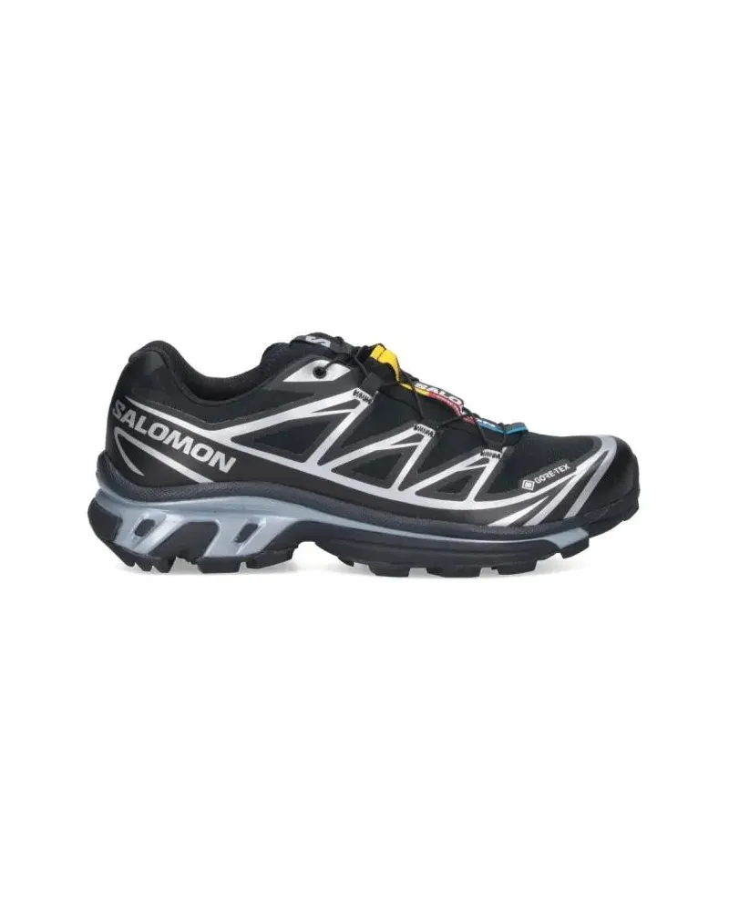 Salomon Low-Top Sneaker Xt-6 Gtx Sneakers – Black/Silver schwarz Schwarz