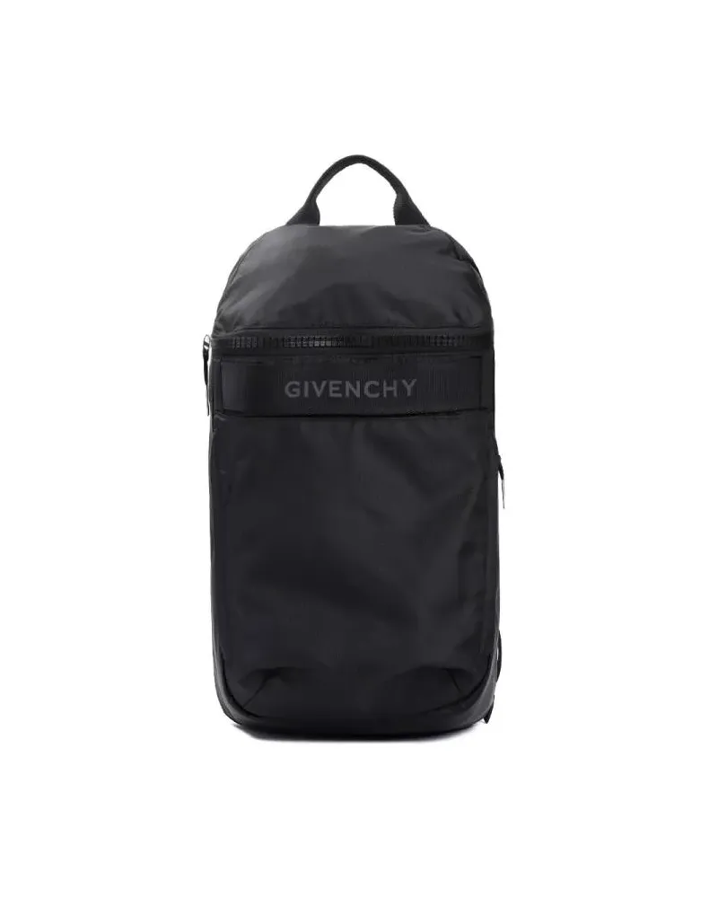 Givenchy Rucksäcke Black Polyamide Fabric Backpack Schwarz