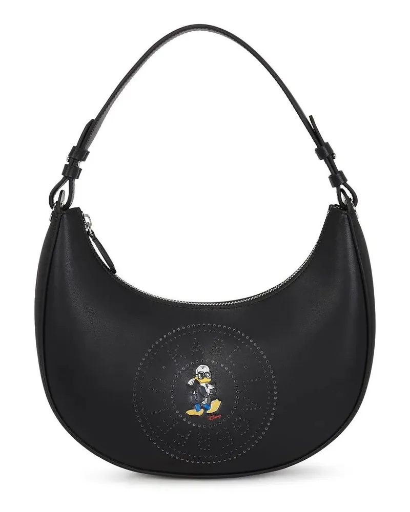 Karl Lagerfeld Hobo Bags DISNEY X KL MOND-SCHULTERTASCHE schwarz Schwarz