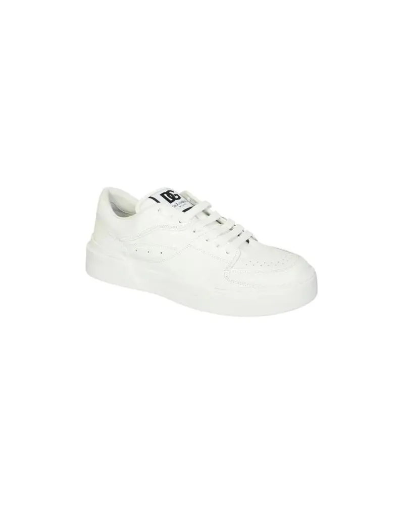 Dolce & Gabbana Low-Top Sneaker New Roma Logo Sneakers weiß Weiß