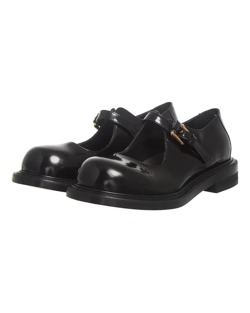 Moschino Loafer Scarpa Donna schwarz Schwarz