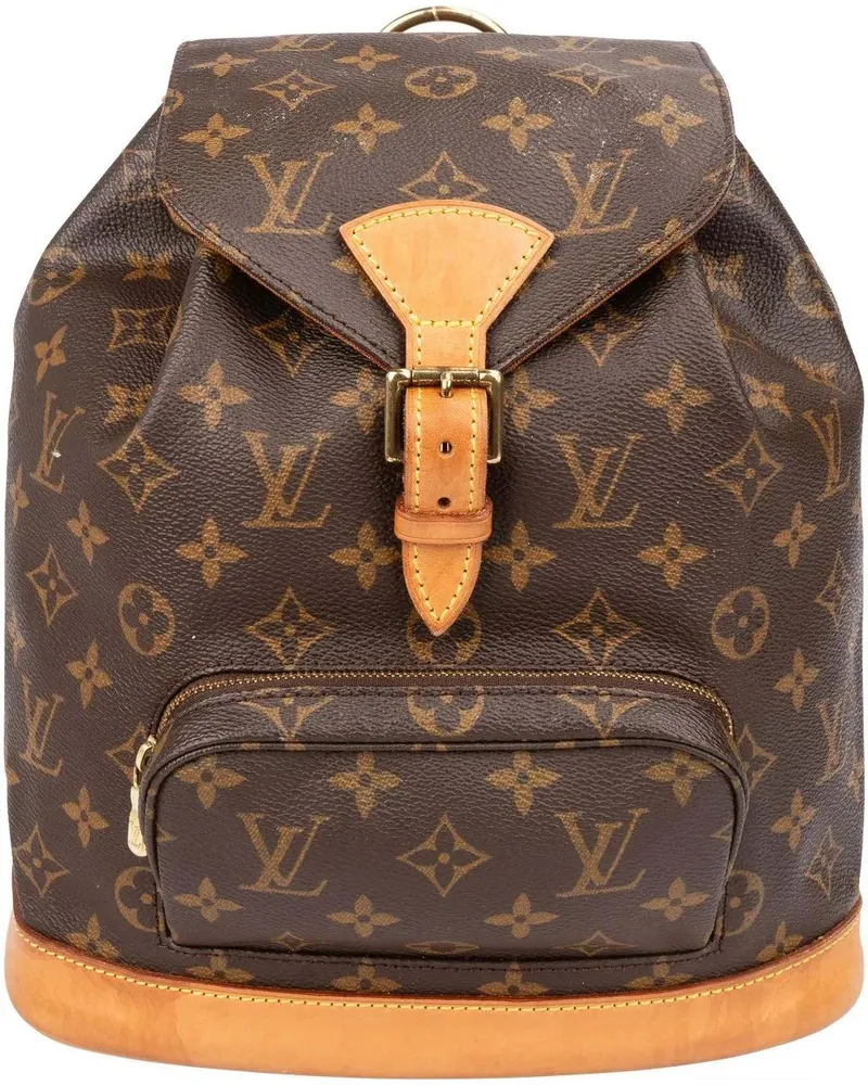 Louis Vuitton Crossbody Bags  Canvas Monogram Montsouris MM Backpa braun Braun