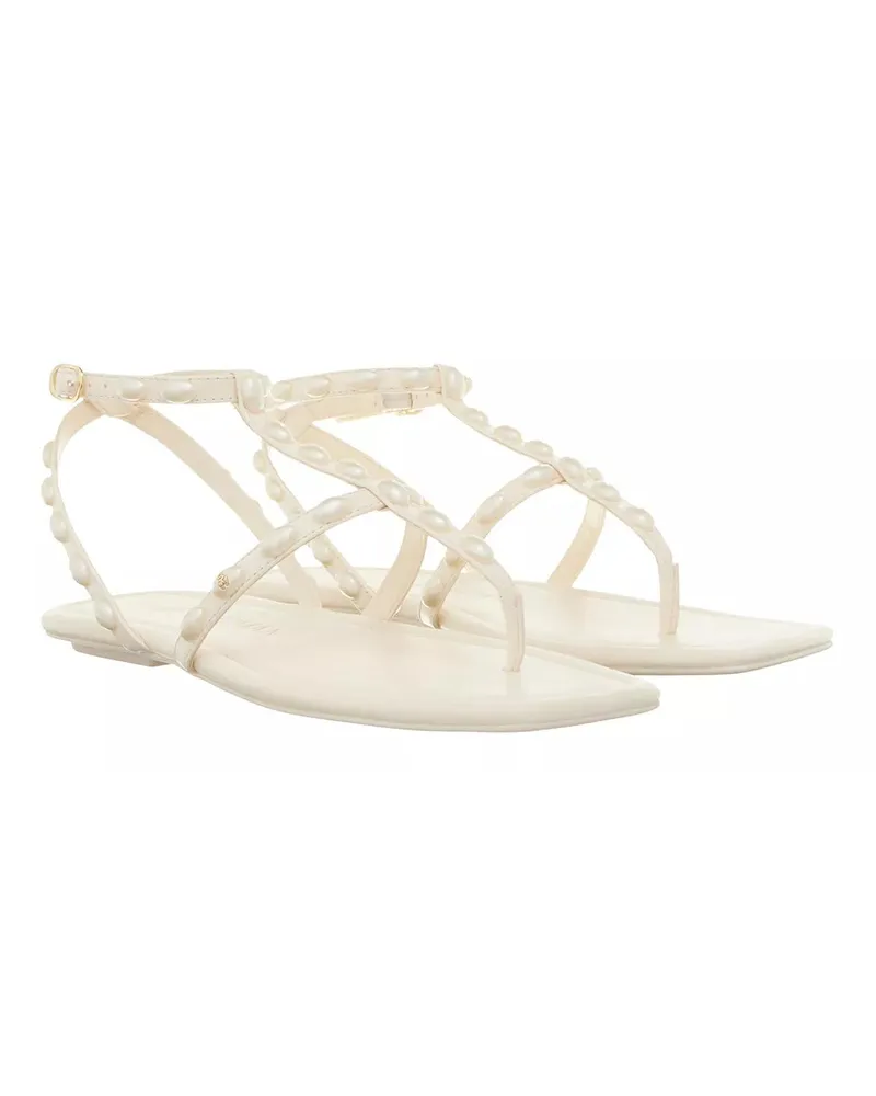 Stuart Weitzman Sandalen Pearlita Flat Sandal creme Creme