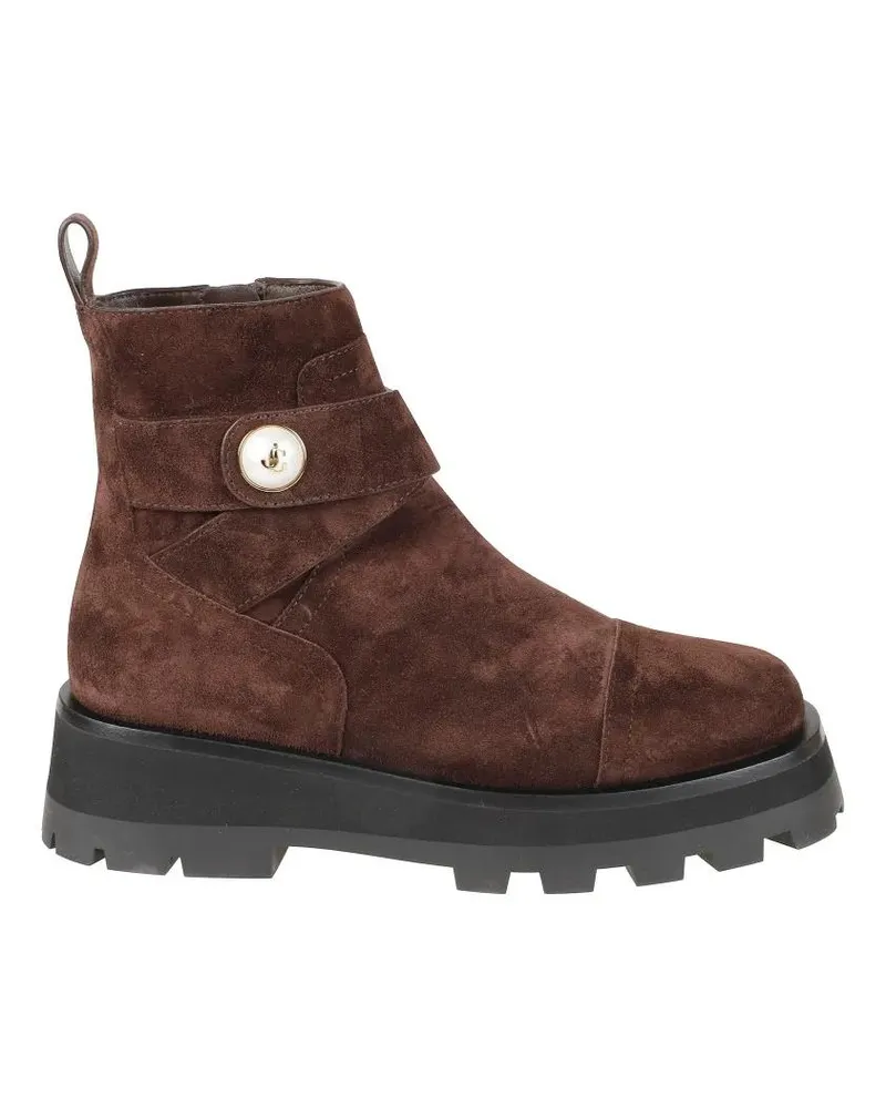 Jimmy Choo Stiefel Boots Brown braun Braun