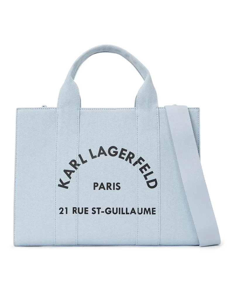 Karl Lagerfeld Shopper RUE ST-GUILLAUME KLEINE QUADRATISCHE TOTE-BAG blau Blau