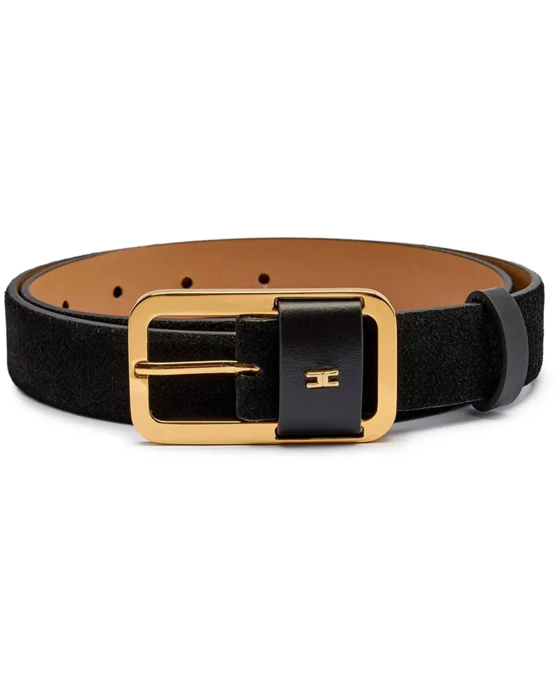 Elisabetta Franchi Gürtel Belts Black schwarz Schwarz