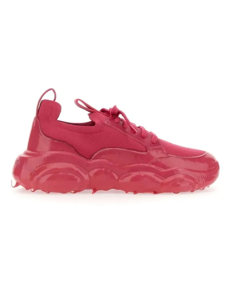 Moschino Low-Top Sneaker Chunky Sole Sneakers With Logo Detail pink Rosa