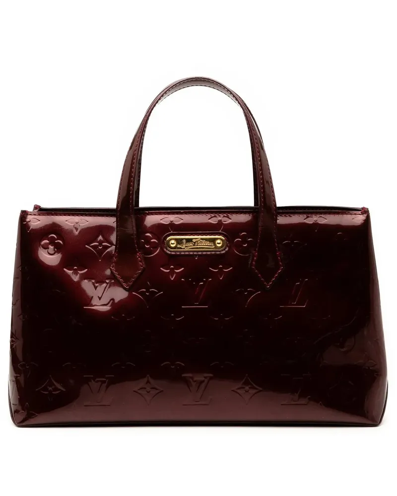 Louis Vuitton Crossbody Bags Monogram Vernis Wilshire PM rot Rot