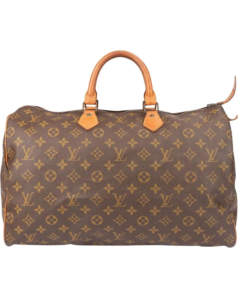 Louis Vuitton Crossbody Bags  Canvas Monogram Speedy 40 Handbag braun Braun