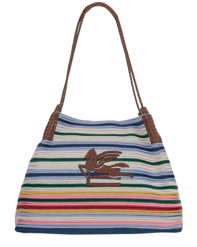 Etro Hobo Bags Libra Medium Fabric Shopping Bag bunt Bunt