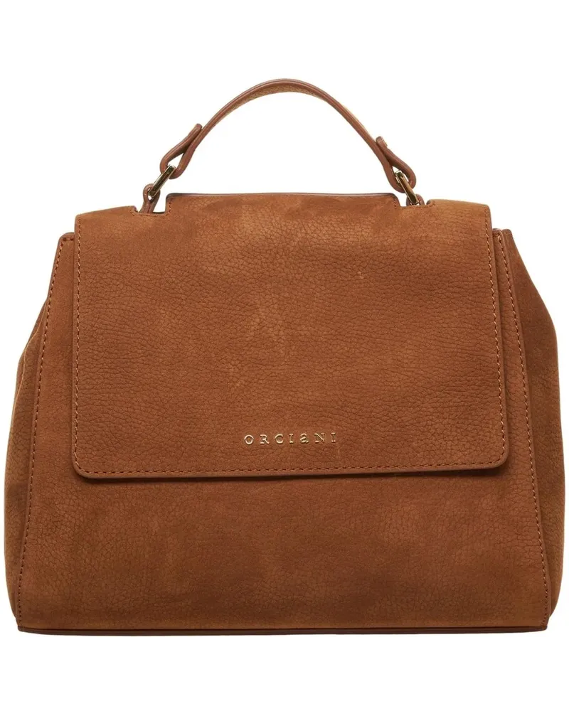 Orciani Crossbody Bags Suede Handbag braun Braun