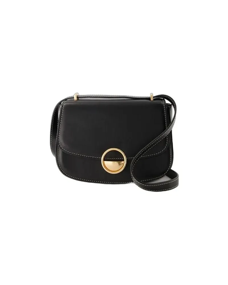 Vanessa Bruno Shopper Pm Crossbody - Leather - Black Schwarz