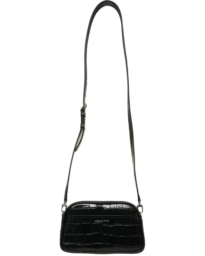 Michael Kors Hobo Bags Crossbody bag in croco effect schwarz Schwarz