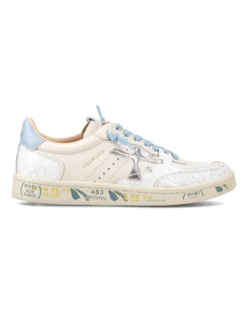 Premiata Low-Top Sneaker Basket Clay Sneakers weiß Weiß