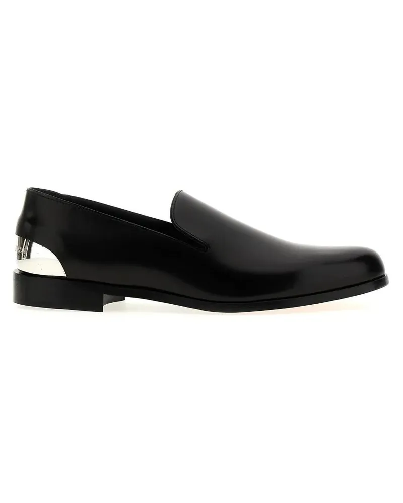 Alexander McQueen Loafer Leather Loafers schwarz Schwarz