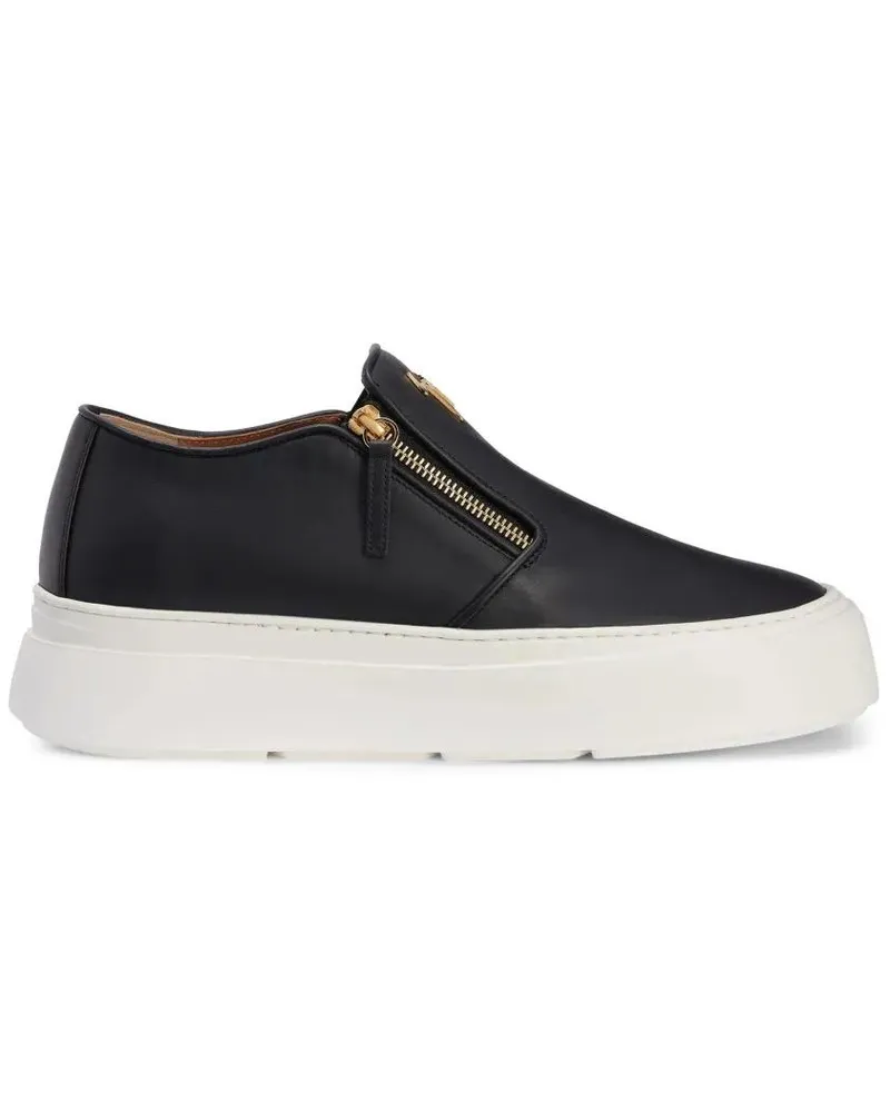 Giuseppe Zanotti Low-Top Sneaker Alec 20 Slip On Trainers schwarz Schwarz
