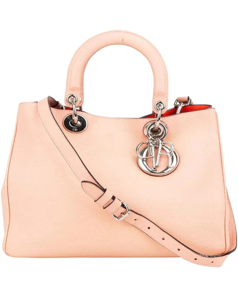 Dior Crossbody Bags  Pink Leather Diorissimo Handbag rosa Gold