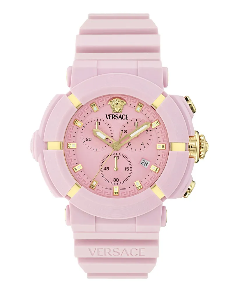 Versace Uhren Quarz-Chronographenuhr  Real Active Chrono pink Rosa