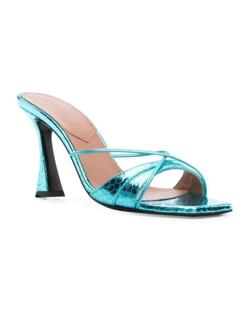 D’Accori Sandalen Lust Mule High Heels blau Blau