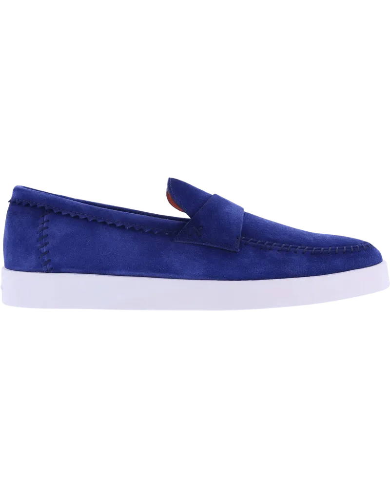 Santoni Loafer Heren  Loafer blau Blau