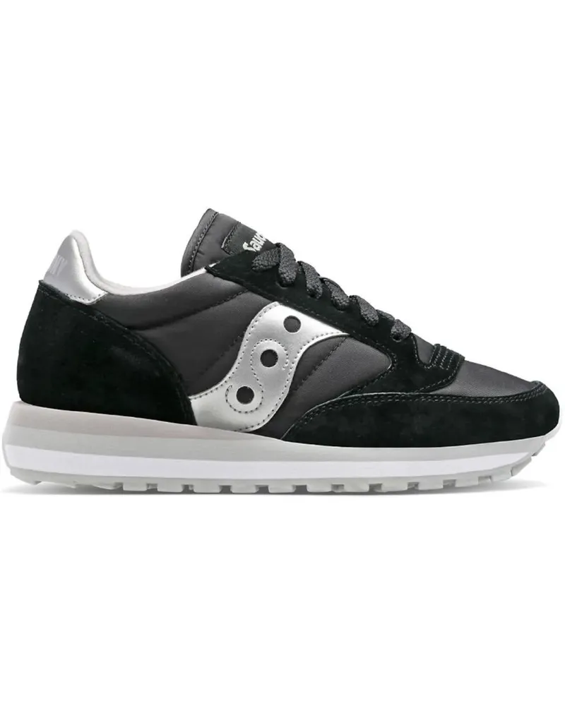 Saucony Low-Top Sneaker Lace-Up Shoes With Triple Midsole schwarz Schwarz